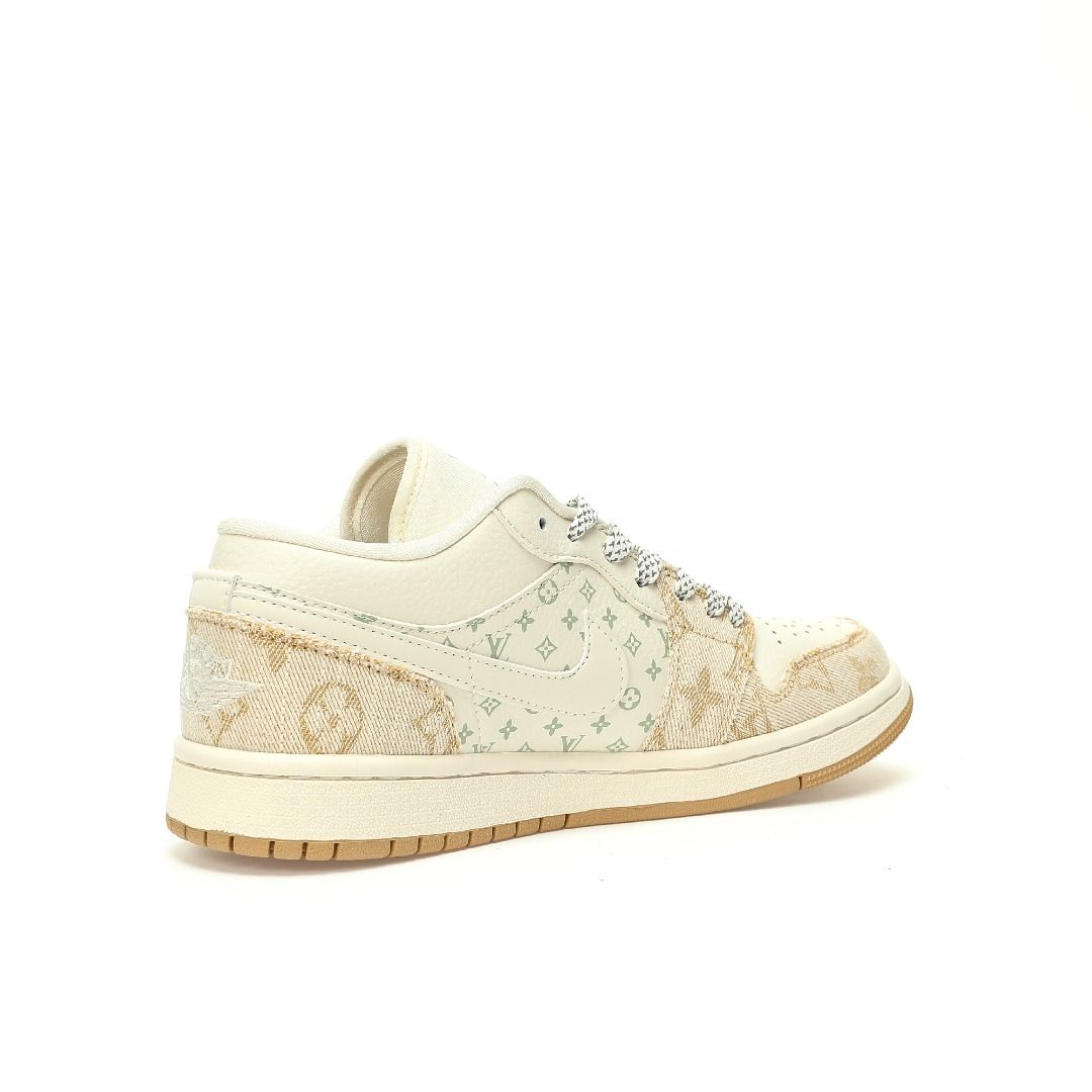 Louis Vuitton x Nike Air Jordan 1 Low OG SP"Beige