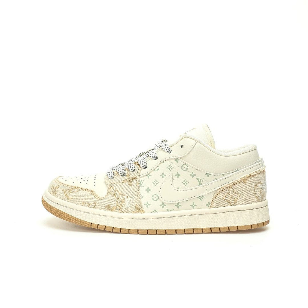 Louis Vuitton x Nike Air Jordan 1 Low OG SP"Beige